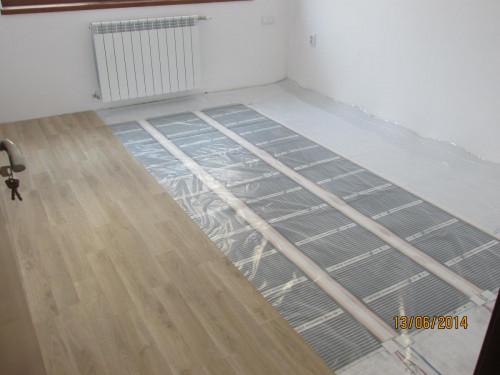 Монтаж на електрическо подово отопление 1
