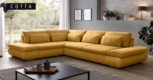 Ъглов диван - правилният избор за всяка малка всекидневна!