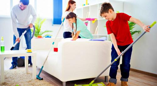 Съвети за следпразнично почистване на дома