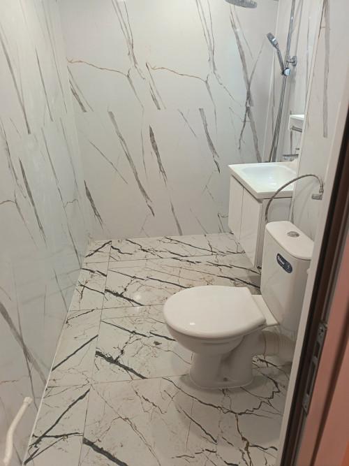 баня с ПВЦ панели