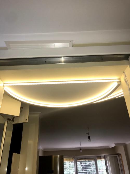 Монтаж на скрито лед осветление