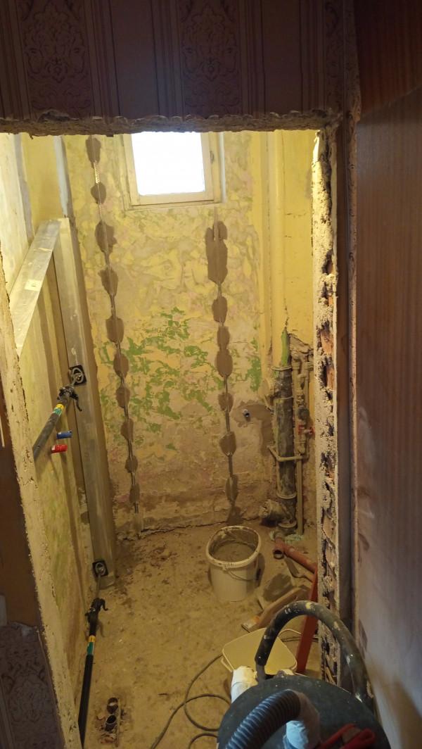 Майки - измазване стени