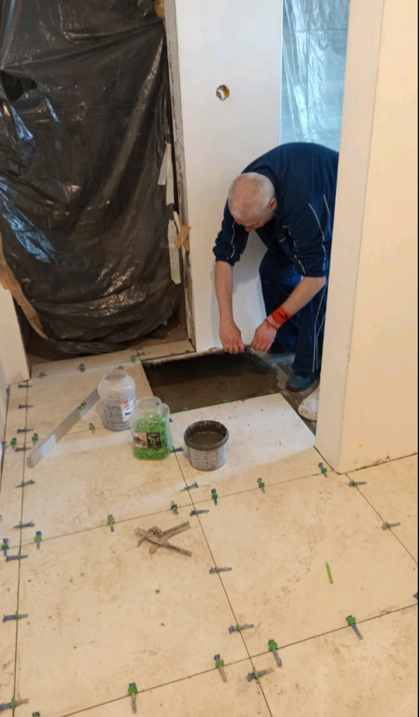 Полагане на гранитогрес