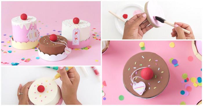 Направете си сами страхотна картонена торта за детския рожден ден в 5 лесни стъпки