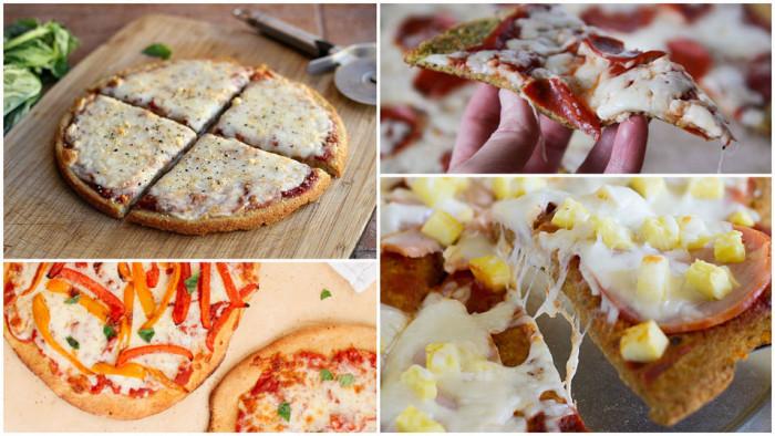 Направете здравословна пица у дома с тези необичайни, но много вкусни алтернативи на тесто
