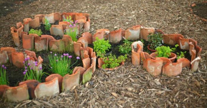 Идеи за градината с керемиди - шест начина да създадете свежест