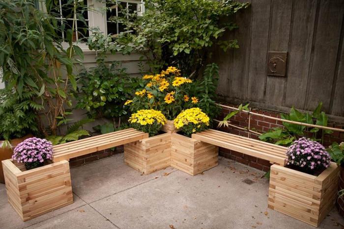 Направете си сами функционални мебели за двора