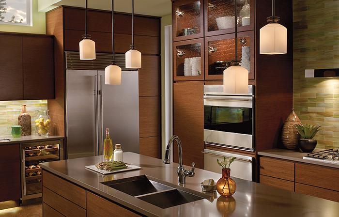Правилното осветление ще преобрази вашата кухня