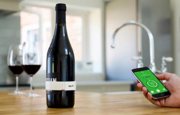 Термометър с Bluetooth за любителите на виното