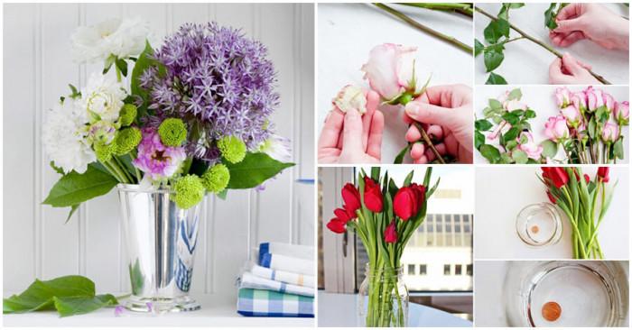 Тези невероятни трикове ще запазят цветята у дома свежи за по-дълго