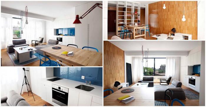 Двустаен апартамент в София впечатлява с фантастичен дизайн