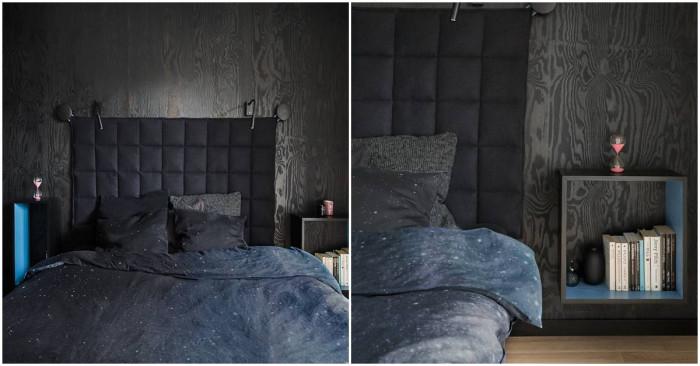 Космическо черно за спалнята