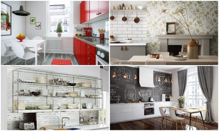 Как да освежим и декорираме стените в кухнята по 5 различни начина?