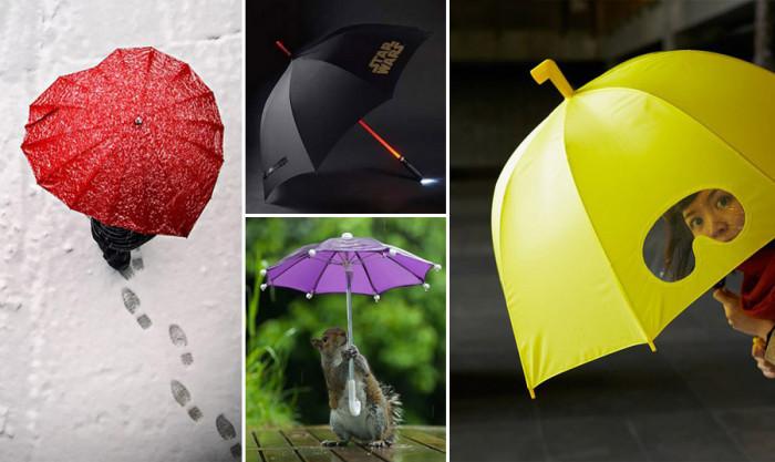 Страхотни чадъри, с които ще ви се иска да вали постоянно
