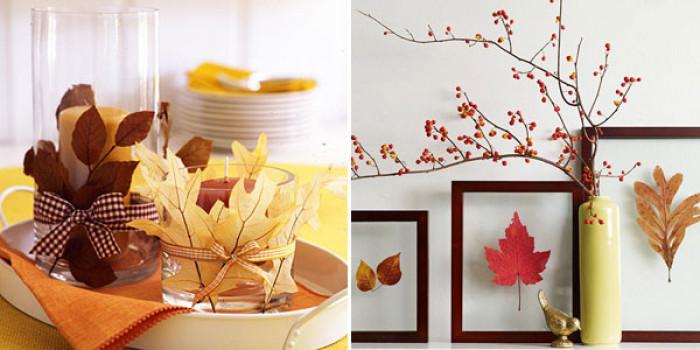 Красиви есенни картини от листа – гаранция за стил и оригинално решение