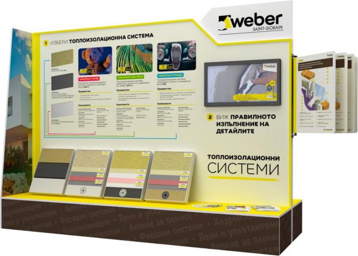 Weber България представи първата по рода си инсталация за демонстриране на топлоизолационни системи