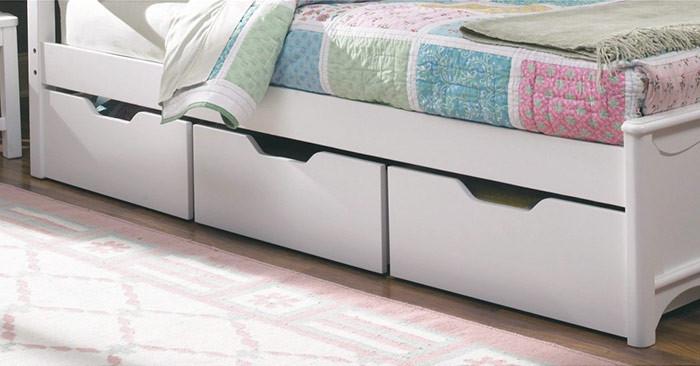 Идеи за съхранение под леглото