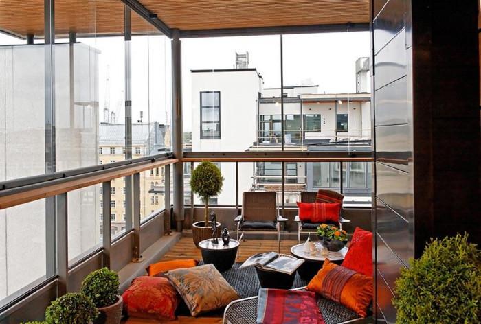 Невероятна идея за просторен балкон