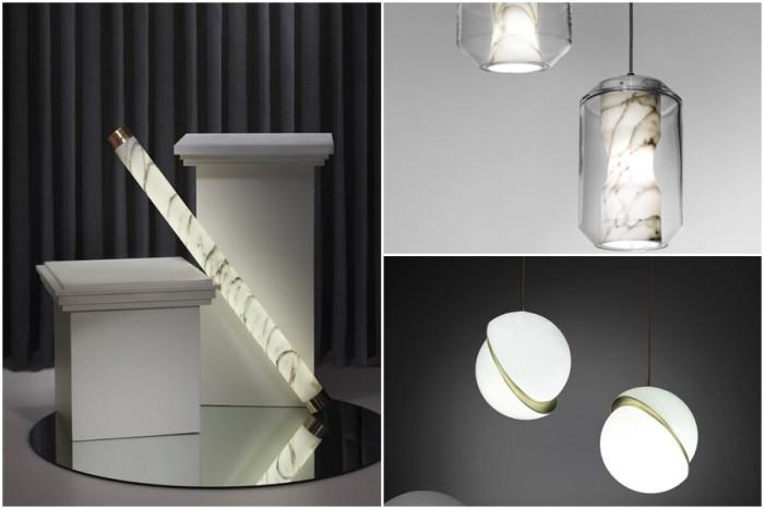 Стилни и впечатляващи - мраморни лампи с уникална визия