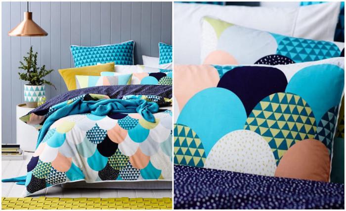 Изберете покривало за легло със свежи абстрактни мотиви
