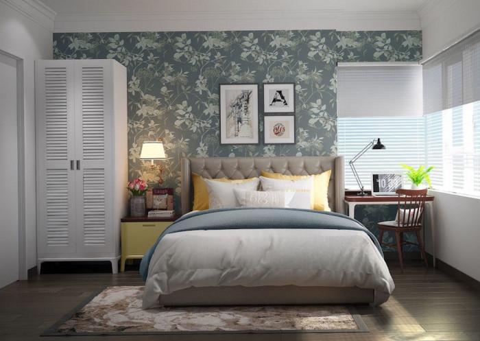 Уютна спалня в свеж винтидж стил