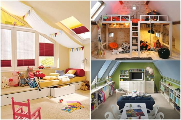 Как да превърнете таванското помещение в уютна детска стая?