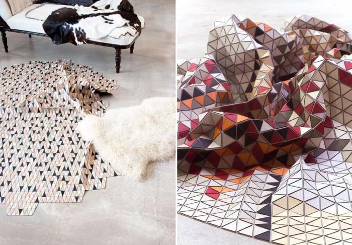 Уникален килим с иновативна визия за естети