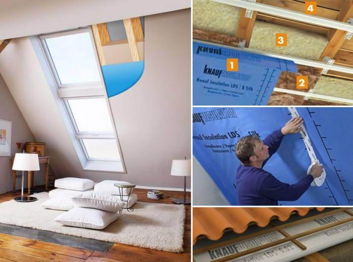Удължете живота на покрива с подпокривни мембрани Knauf Insulation