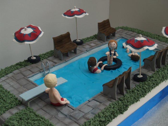 Апетитна къщичка с басейн