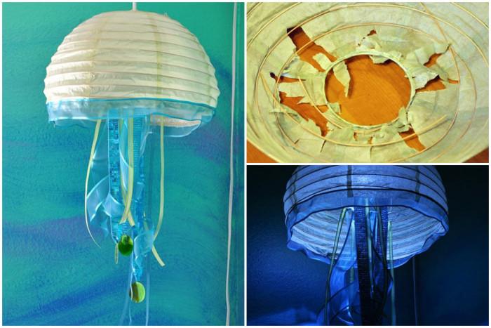 Фенер, превърнат в закачлива медуза - защо не?