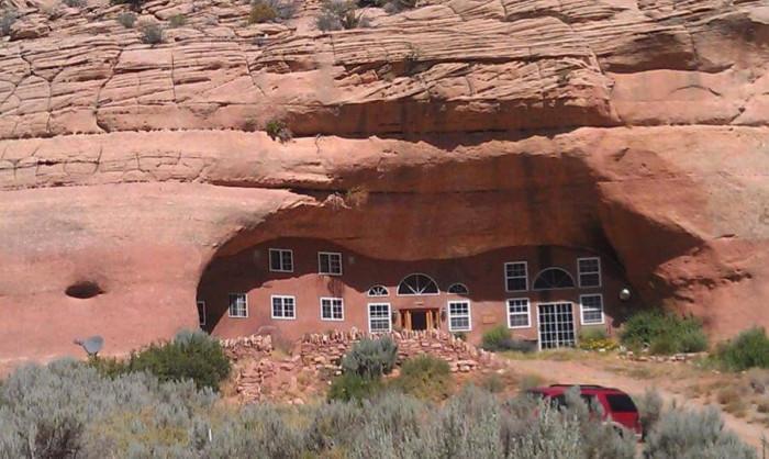 Дом в пещерата, Юта, САЩ