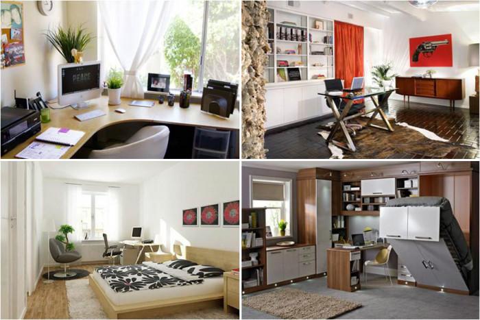 Впечатляващи идеи за интериорен дизайн на домашен офис