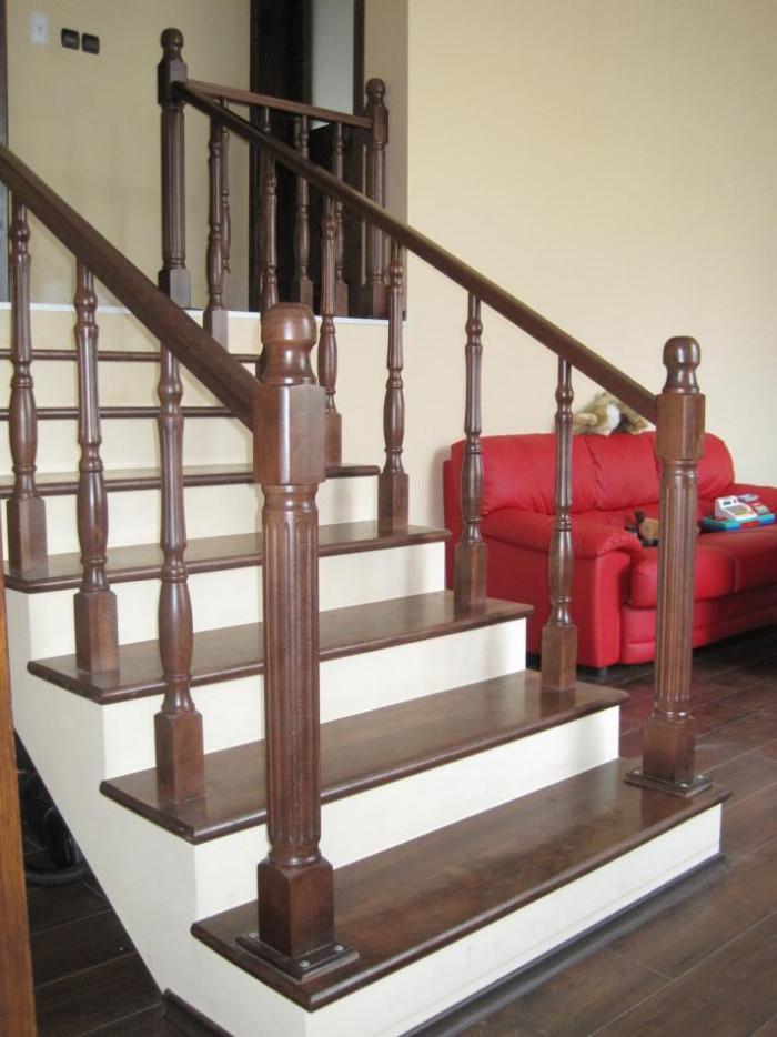 Парапет и стъпала само плот парен бук