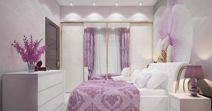 Спалня в люляково - луксозен интериор за релакс и комфортен сън