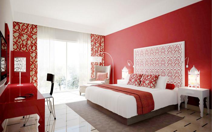 Спалня в червено за истински ценители!