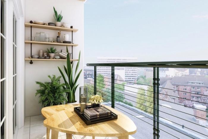 Оптимизирайте ъглите и неудобните кътчета на балкона
