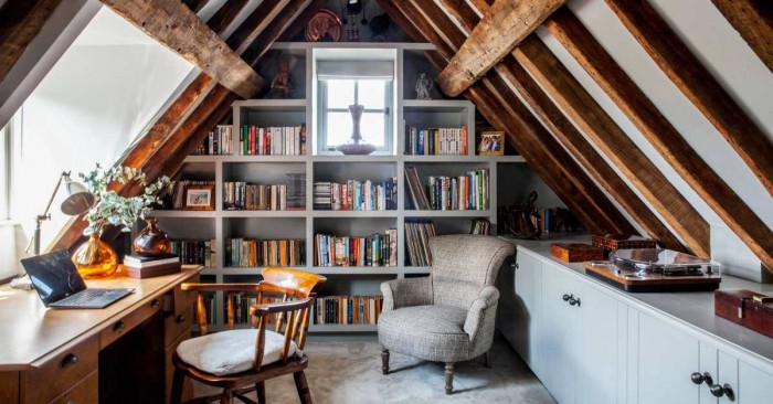 4 креативни идеи за библиотека в малък апартамент