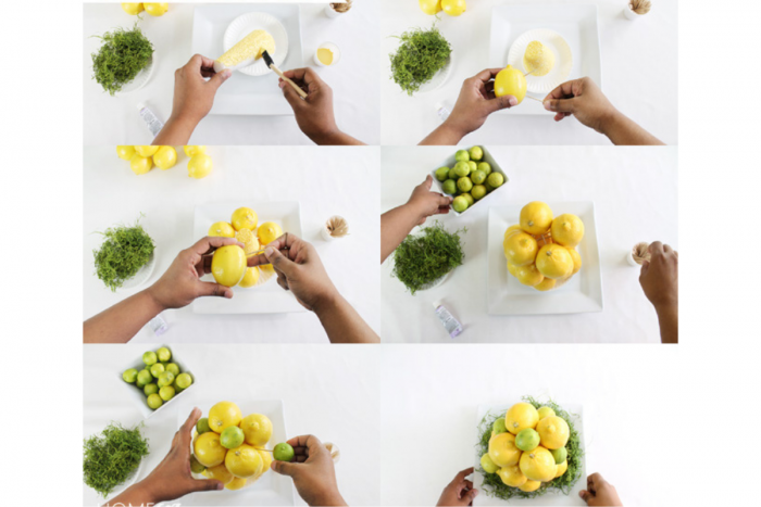 „Направи си сам“ универсална декорация с лимони