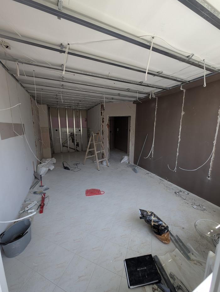 Монтаж на гипсокартон и направа на електро