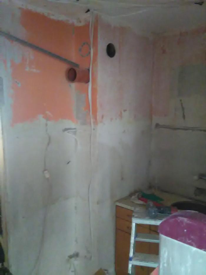 кухненски бокс - преди