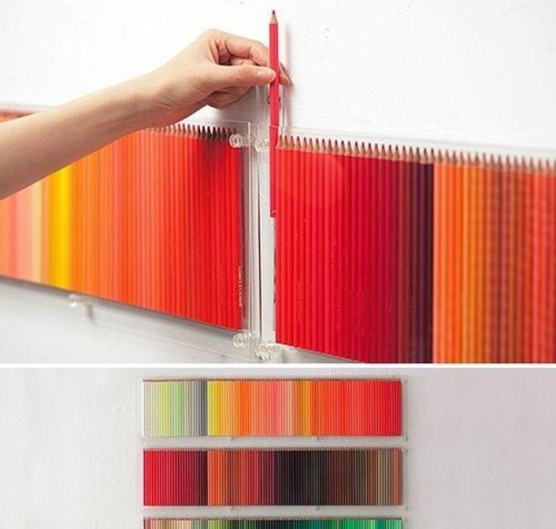 Креативно приложение на цветните моливи