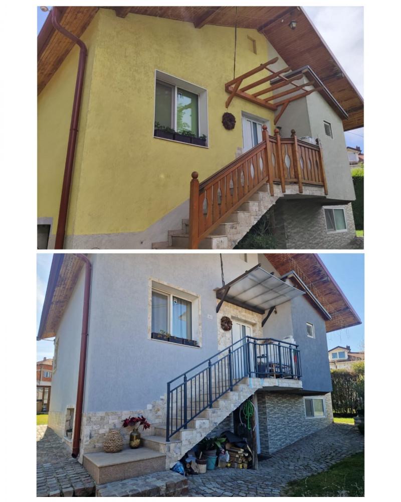 Преди/След освежаване на фасада