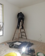 Боядисване с бял латекс