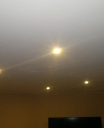 Скрито осветление окачен таван от гипсокартон