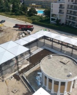 Самостоящи тенти в хотел РОМА - Слънчев Бряг