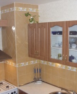 кухня- стена и колона