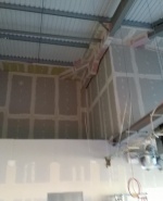 преградни стени в индустриална сграда