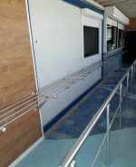 Шубер от профили за парапет