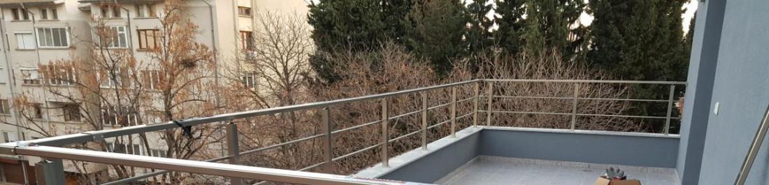 Квадратен профил с кръгли струни