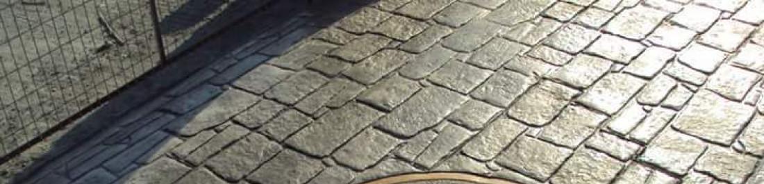 Щамповани мазилки и бетон.